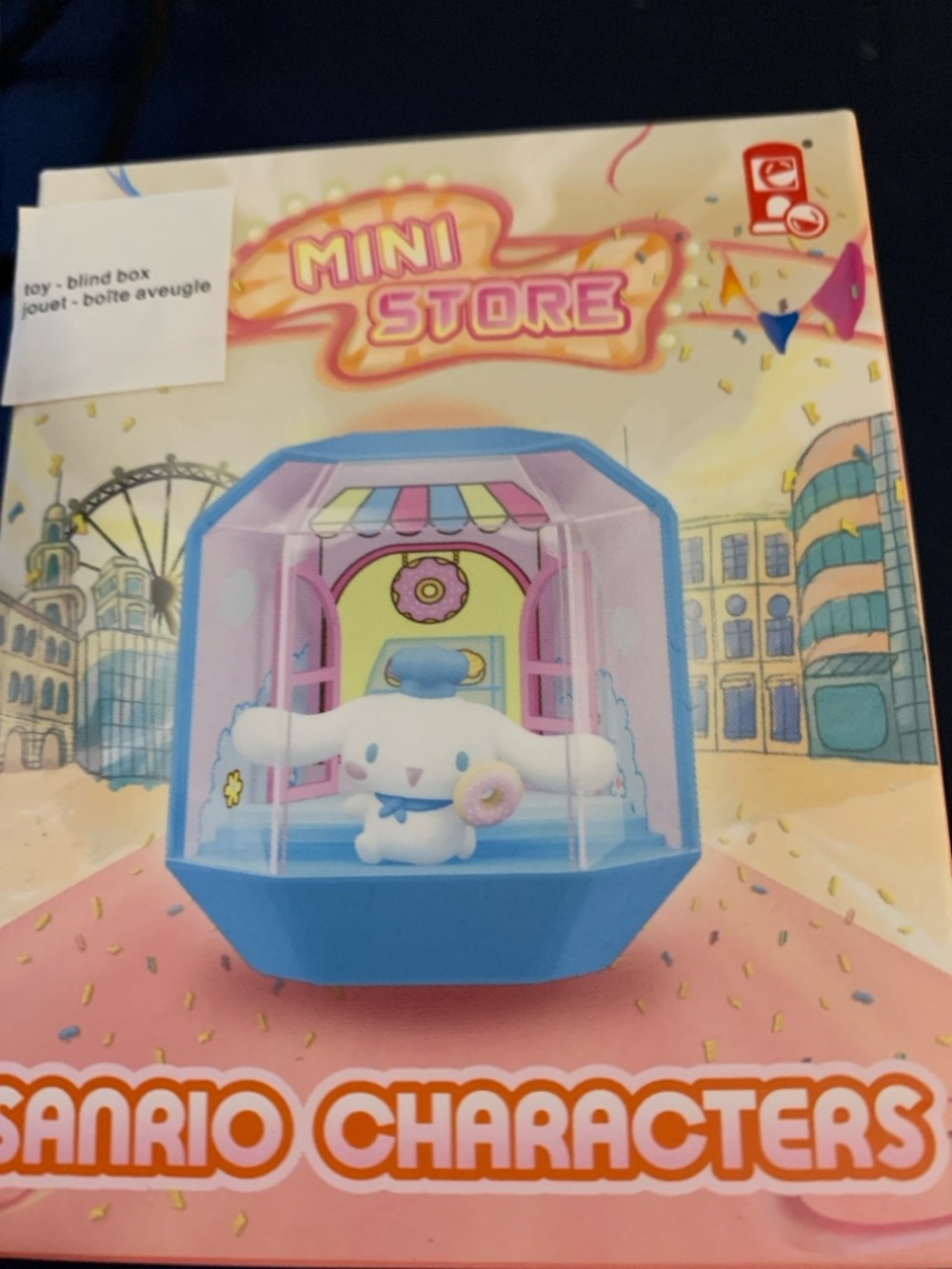 Blind Box Sanrio Cinnamoroll Mini Store Playset - Blue & Pink